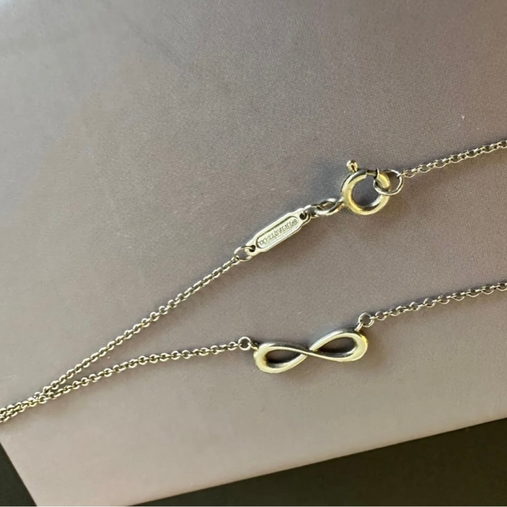 COPY - Tiffany and co Infinity ♾️ Necklace - Picture 3 of 3
